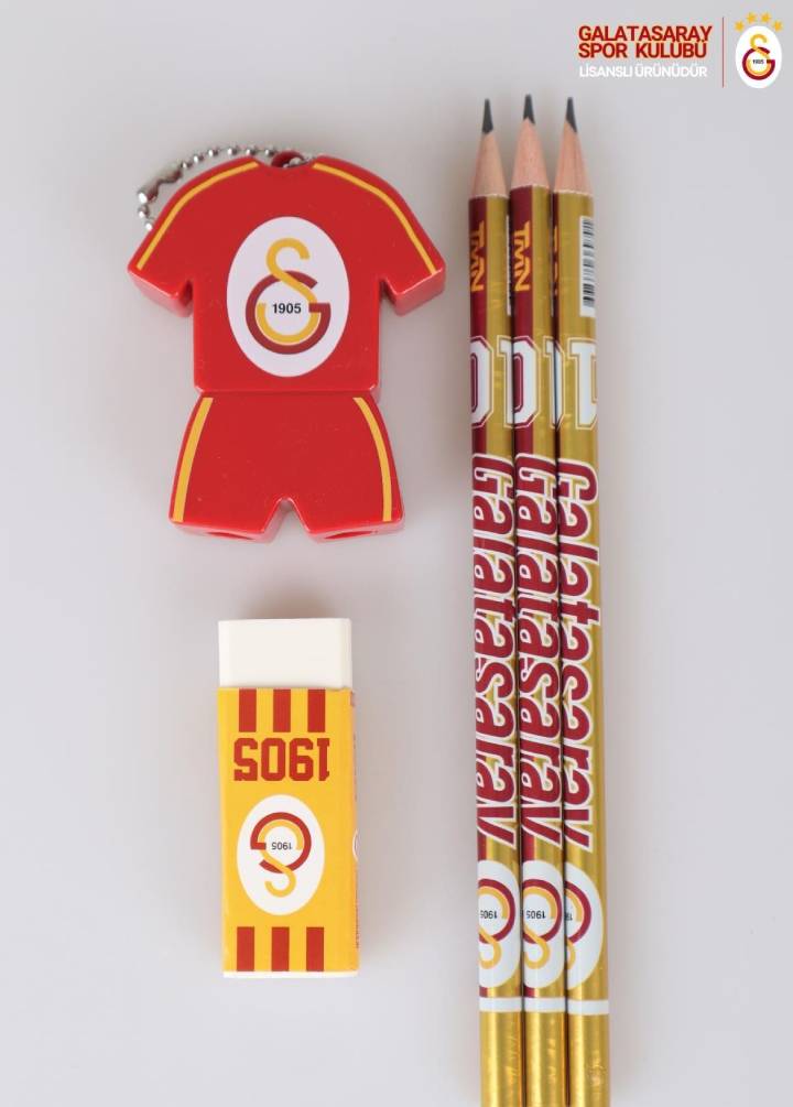 Lisanslı  Kalem, Logo Silgi Ve Kalemtraş Seti